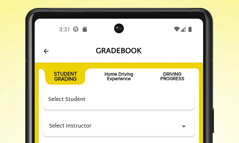 Driving & Drivers Gradebook App — iOS & Android app